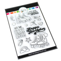 Catherine Pooler Designs - Totally Rad Collection - Clear Photopolymer Stamps - Let the Good Times Roll