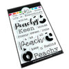 Catherine Pooler Designs - Clear Photopolymer Stamps - Feeling Peachy Sentiments