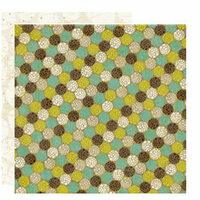 Crate Paper - Brook Collection - 12 x 12 Double Sided Paper - Pebbles