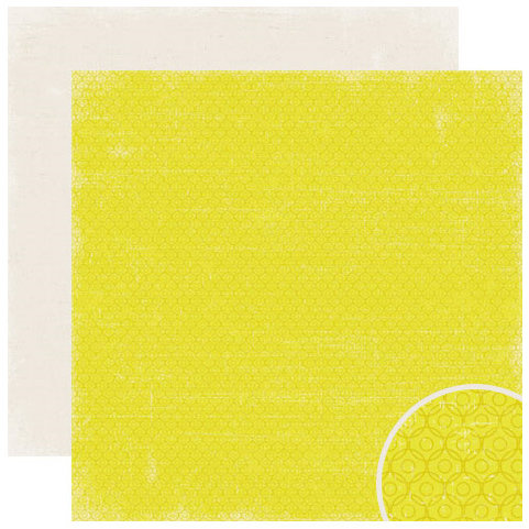 Crate Paper - Bliss Collection - 12 x 12 Double Sided Paper - Zest, CLEARANCE