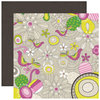 Crate Paper - Bliss Collection - 12 x 12 Double Sided Paper - Groovy, CLEARANCE