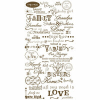 Crate Paper - Rub-On Transfers - Family