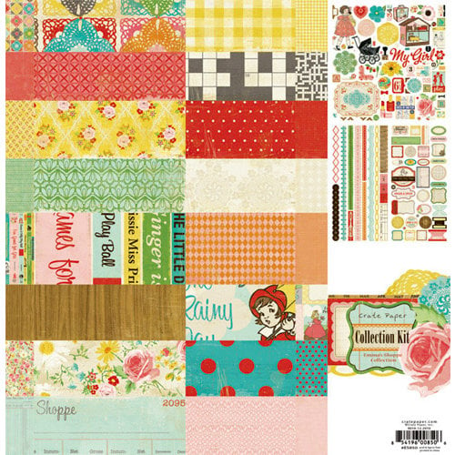 Crate Paper - Emma's Shoppe Collection Kit