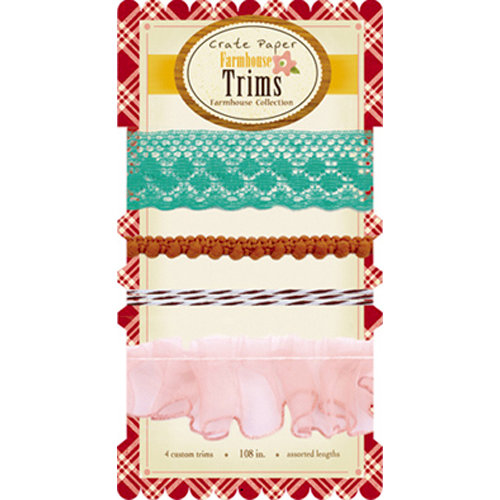 Crate Paper - Farmhouse Collection - Ribbon and Trims