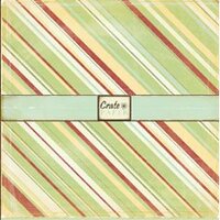 Crate Paper - Double Sided Textured Paper - Holly Collection - Stocking