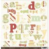 Crate Paper - Alphabet Diecuts - Holly Collection, CLEARANCE