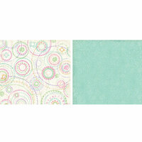 Crate Paper - Katlin Collection - 12x12 Double Sided Paper - Bubbly