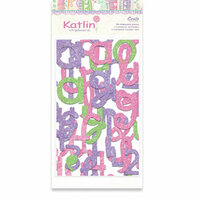 Crate Paper - Katlin Collection - Chipboard Alphabet and Numbers