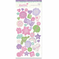 Crate Paper - Katlin Collection - Chipboard Buttons, CLEARANCE