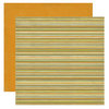 Crate Paper - Lemon Grass Collection - 12 x 12 Double Sided Textured Paper - Straw, CLEARANCE
