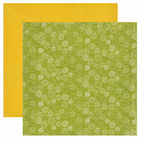 Crate Paper - Lemon Grass Collection - 12 x 12 Double Sided Textured Paper - Lime