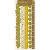 Crate Paper - Lemon Grass Collection - Glitter Borders, CLEARANCE