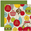 Crate Paper - North Pole Collection - Christmas - 12 x 12 Double Sided Paper - Trimmings, CLEARANCE