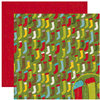 Crate Paper - North Pole Collection - Christmas - 12 x 12 Double Sided Paper - Chimney, CLEARANCE