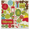 Crate Paper - North Pole Collection - Christmas - Chipboard Stickers - Accents, CLEARANCE