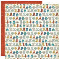 Crate Paper - Orbit Collection - 12 x 12 Double Sided Textured Paper - Lineup