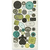 Crate Paper - Prudence Collection - Epoxy Buttons and Shapes, CLEARANCE