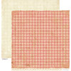 Crate Paper - Peppermint Collection - Christmas - 12 x 12 Double Sided Paper - Candy Cane