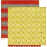 American Crafts - Crate Paper - Peppermint Collection - Christmas - 12 x 12 Double Sided Paper - Gingerbread