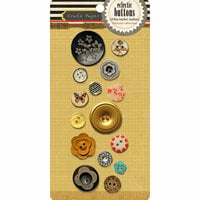 Crate Paper - Portrait Collection - Eclectic Buttons