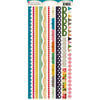 Crate Paper - Random Collection - Cardstock Stickers - Borders