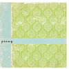 Crate Paper - Double Sided Textured Paper - Samantha Collection - Peony, CLEARANCE