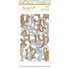 Crate Paper - Sweet Branch Collection - Chipboard Alphabet and Numbers, CLEARANCE