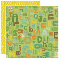 Crate Paper - Little Sprout Collection - 12 x 12 Double Sided Textured Paper - Elements, CLEARANCE