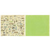 Crate Paper - Static Collection - 12x12 Double Sided Paper - Reaction, CLEARANCE