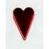 Creative Impressions - Brads - Country Heart - Metallic Red