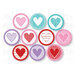 Chic Tags - Delightful Paper Tags - Valentine Heart Icons - Set of 10