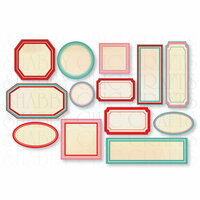 Chic Tags - Delightful Paper Tags - Valentine Labels - Set of 13