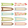 Chic Tags - Christmas - 25 Days Arrows - Set of 10