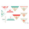 Chic Tags - Delightful Paper Tags - Valentine Collection - Love Note Triangles - Set of 10