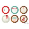 Chic Tags - Delightful Paper Tags - Valentine Collection - Love Note Circles - Set of 6