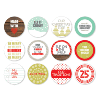 Chic Tags - Good Tidings Collection - Christmas - Icons