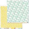 Chic Tags - Cloud 9 Collection - 12 x 12 Double Sided Paper - Dreamy