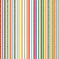 Doodlebug Design - Patterned Paper - Primary School Collection - Loopy Stripes