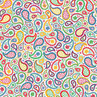 Doodlebug Design - Patterned Paper - Primary School Collection - Playful Paisley