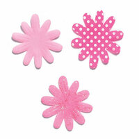 Doodlebug Designs - Silk Flowers - Bubblegum, CLEARANCE