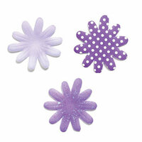 Doodlebug Designs - Silk Flowers - Lilac, CLEARANCE