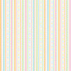 Doodlebug Design - Easter Collection - 12x12 Paper - Easter Ribbon Stripe