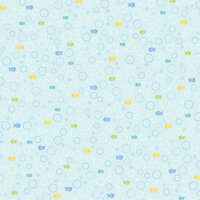 Doodlebug Design - Baby Boy Collection - 12x12 Paper - Baby Boy Bubbles