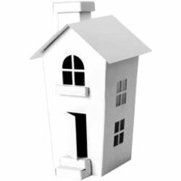 Doodlebug Design - Plain and Simple - Chipboard Houses - Large