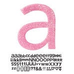 Doodlebug Design - Sugar Coated - Adhesive Chipboard Alphabet - Hopscotch Font - Bubblegum, CLEARANCE
