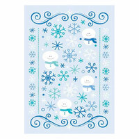 Doodlebug Design - Cold Spell Winter Collection - Rub-Ons - Cold Spell