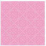 Doodlebug Design - Teen Girl Collection - 12x12 Accent Paper - Bubblegum Velvet, CLEARANCE