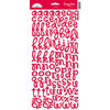 Doodlebug Design - Loopy Lou Alphabet Cardstock Stickers - Ladybug