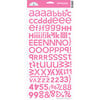 Doodlebug Designs - Alphabet Cardstock Stickers - Hopscotch Font - Bubblegum, CLEARANCE