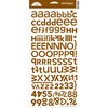 Doodlebug Designs - Alphabet Cardstock Stickers - Hopscotch Font - Bon Bon , CLEARANCE